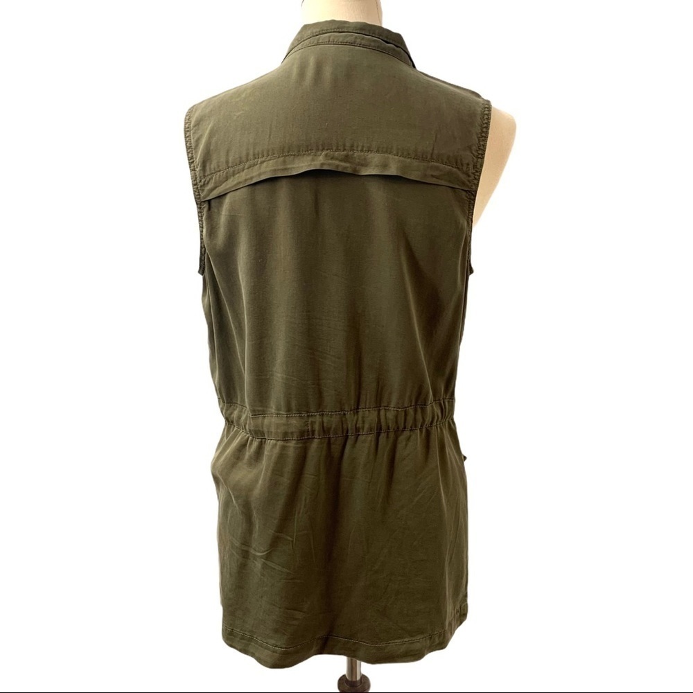Universal Thread Army Green Utility Anorak Vest - Picture 5 of 10
